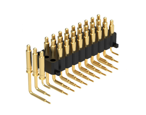 POGO PIN 3*10P 彎針帶彈簧